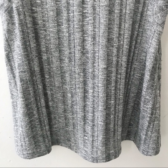 GAP Softspun Light Grey Marle Sleeveless Top Large - Picture 6 of 7